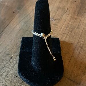 Elegant Sterling Silver Women's Adjustable Ring